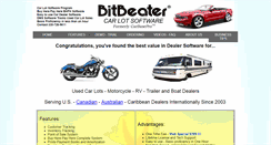 Desktop Screenshot of carbase-pro-used-car-lot-program.com